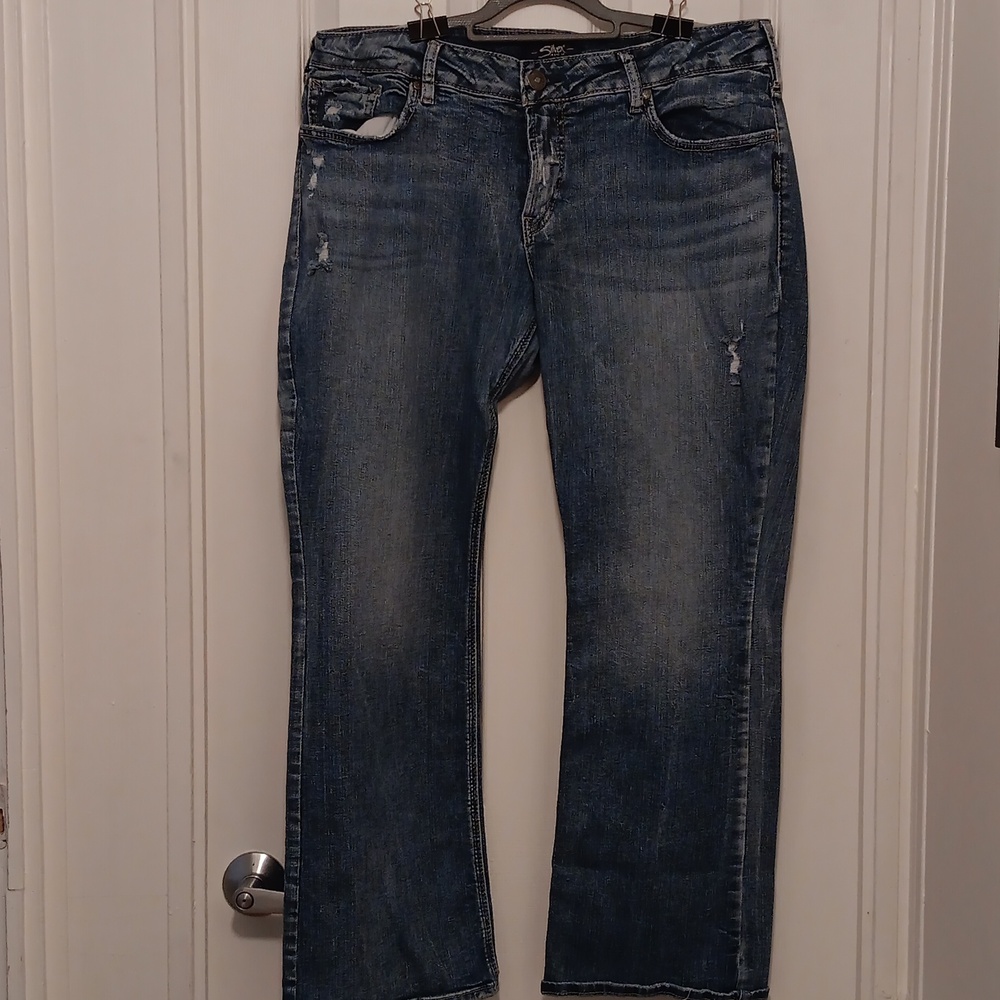 Womens Silver Jeans